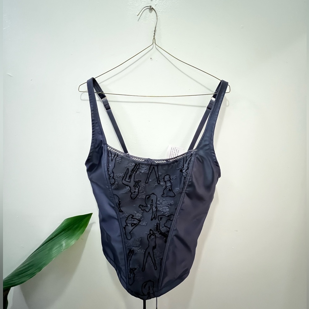 Savage X Fenty Navy corset SIZE XL